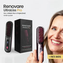 Escova Alisadora Renovare UltraLiss Pro - Cabelos Lisos e Sedosos em minutos.